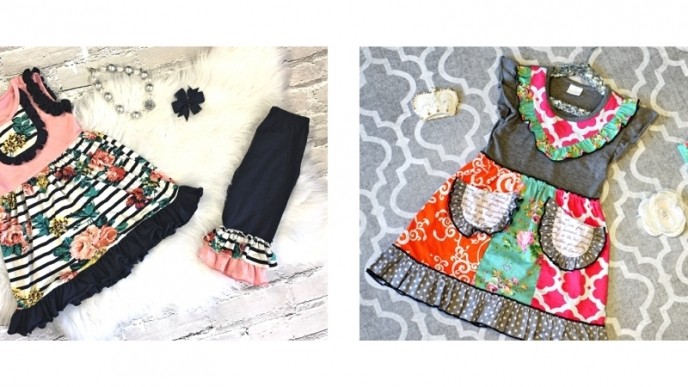 Girls' Sadie & Macie Boutique Style Spring Dresses $13 @ Screaming Owl