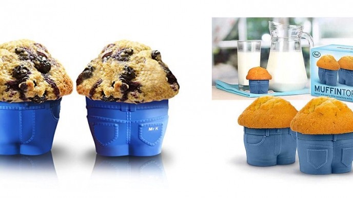 4 Pack Muffin Tops Reusable Baking Cups $4.85 @ eBay