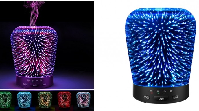 3D Color Changing Starburst Essential Oil Diffuser $32 (w/ Code) @ Amazon