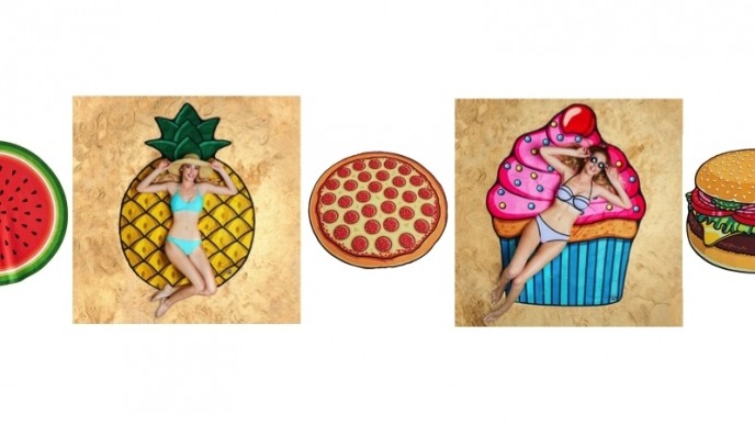 Giant Round Food-Themed Beach Blankets From $19 @ Kohl's