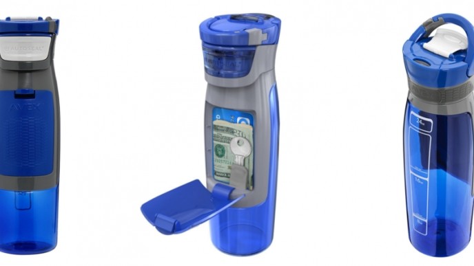 Hidden Compartment Water Bottle 