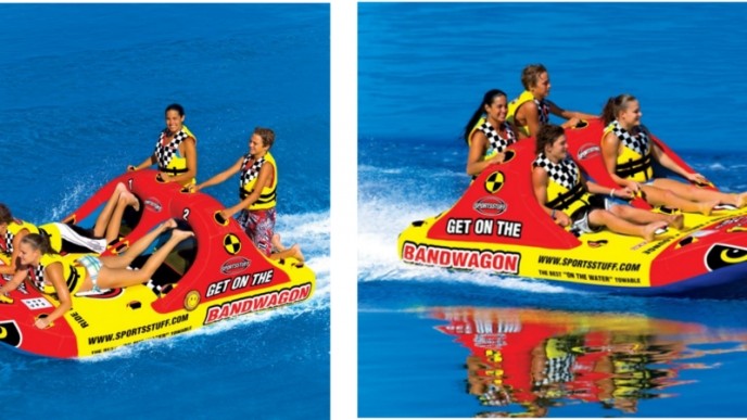 4 Person Boat Pulling Bandwagon $317 @ Walmart