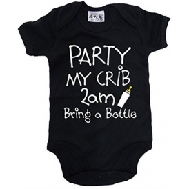 Party At My Crib Bodysuit $10 @ Amazon
