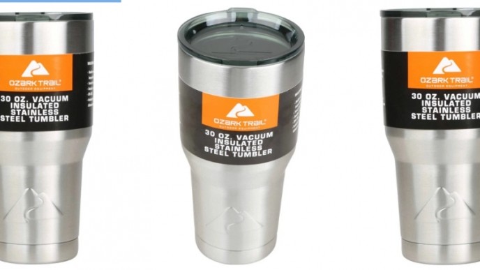 Ozark Trail 30 Ounce Vacuum-Sealed Tumblers From $5 @ Walmart
