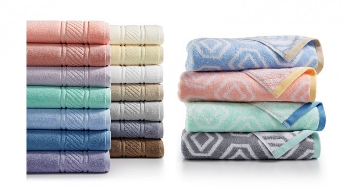 Martha Stewart Collection Spa 100 Cotton Mix Match Towels Created