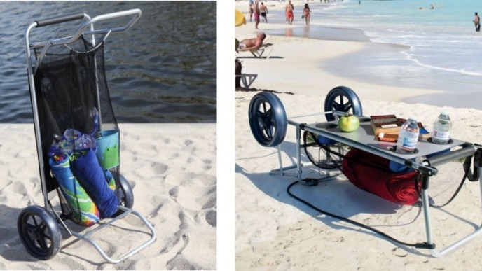 2 In 1 Wonder Beach Table Cart $37 @ Amazon
