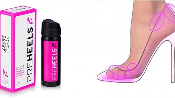 PreHeels Clear Blister Prevention Spray $14.99 @ Amazon