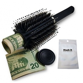 Secret Compartment Hair Brush $8 @ eBay