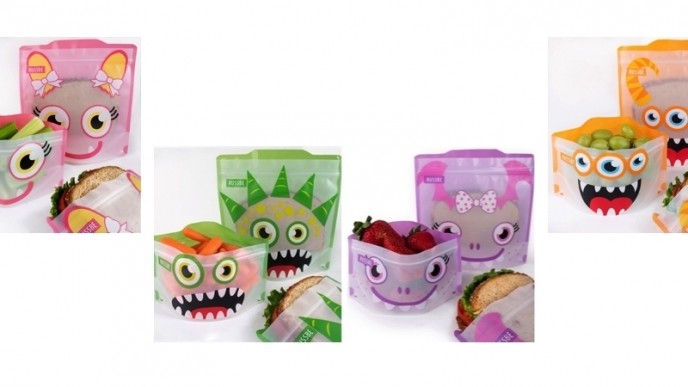 Russbe Reusable Snack & Sandwich Bags 4-Pack Just $6 Today Only @ Jane