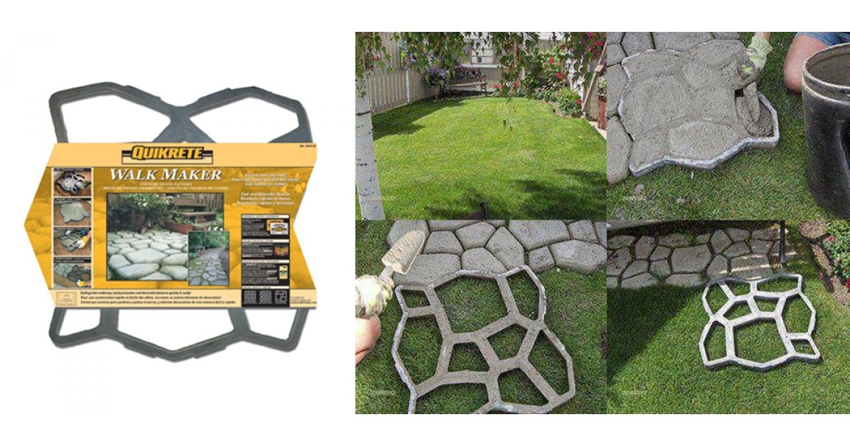 Quikrete Walk Maker Now Just 17 (Reg. 28) Home Depot