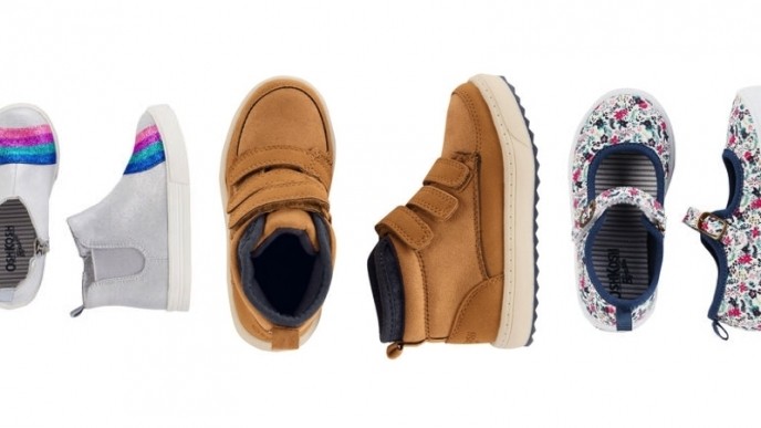Buy 1, Get 1 Free Kids Shoes + 20% Off Sale @ OshKosh