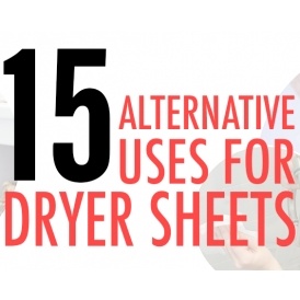 15 Alternative Uses For Dryer Sheets