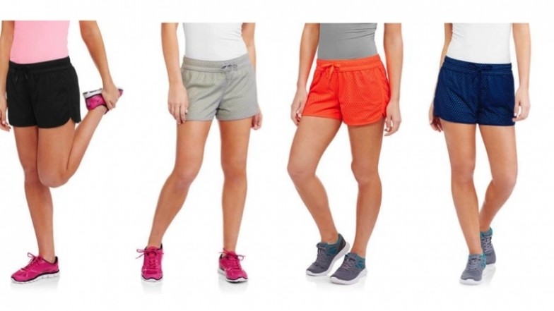 Athletic Works Women's Reversible Mesh Running Shorts Just $2 @ Walmart