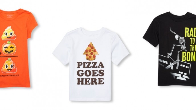 All Graphic Tees $2.99 & Free Shipping @ Children's Place