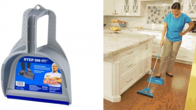 Mr. Clean Step On It Hands Free Dustpan Only $6 @ Walmart