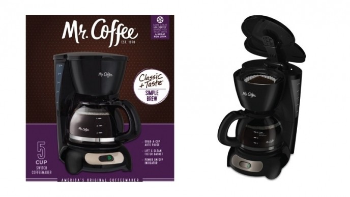 Mr. Coffee 5-Cup Coffeemaker Just $5 @ Walmart