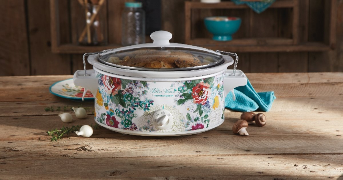 Pioneer Woman 6 Quart Slow Cookers Only 25 (Will Sell Out) Walmart