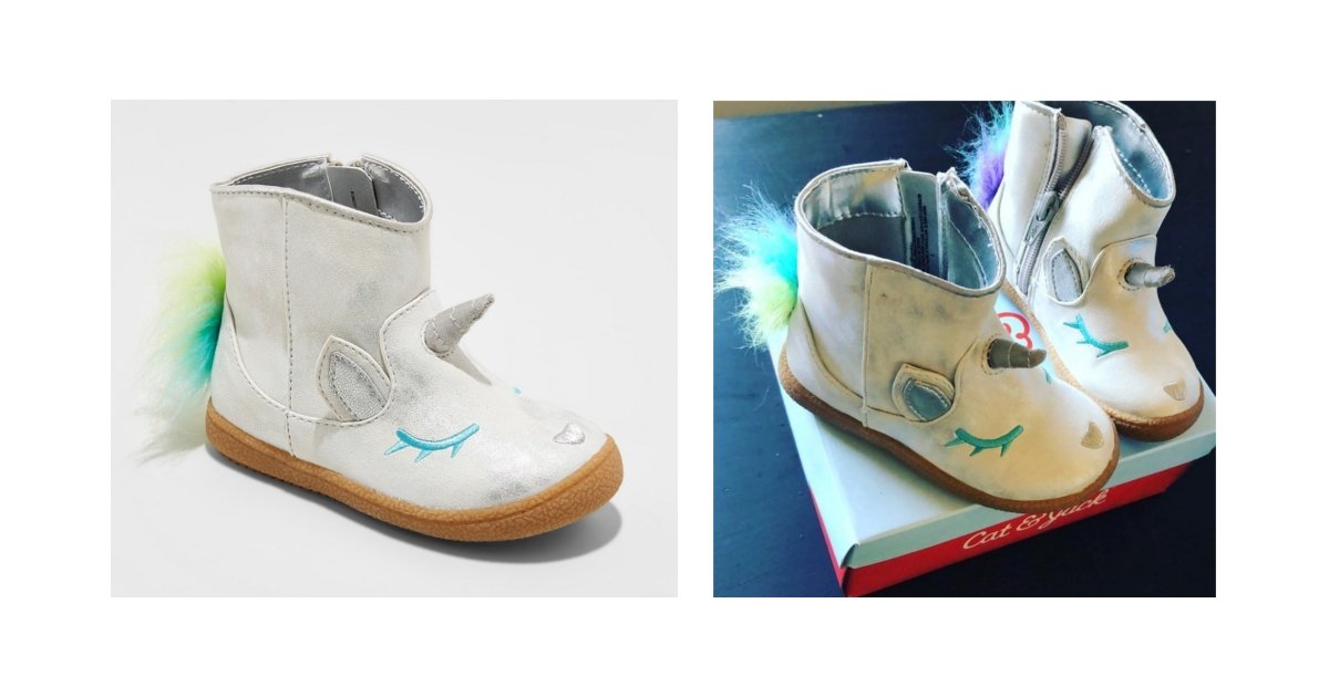 cat & jack unicorn boots