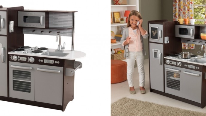 KidKraft Uptown Espresso Kitchen $75 (Reg. $140) @ Target