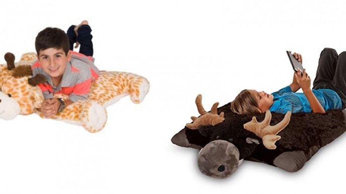 Jumbo Animal Pillow Chums $15 @ Walmart