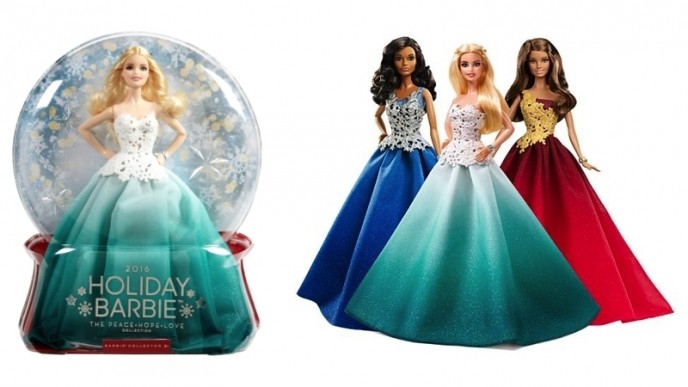 2016 Holiday Barbie Dolls Just $9 (reg. $40) @ Walmart