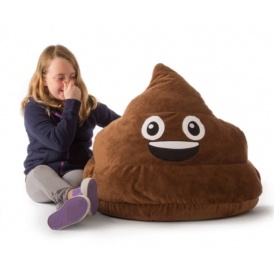 Emoji Poo Bean Bag Chair $20 @ Walmart