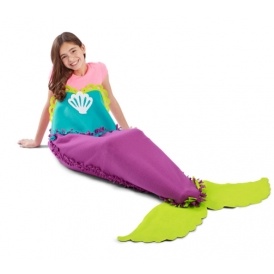 Knot-A Mermaid Or Shark Tail Blanket $23