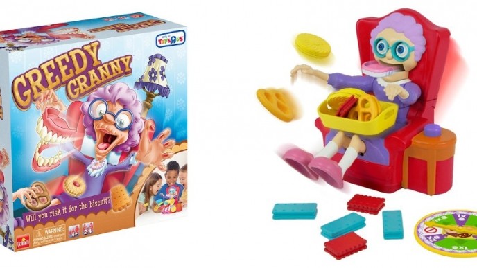 Greedy Granny - Hilarious Teeth Flying Game Only $19 @ Toys R Us