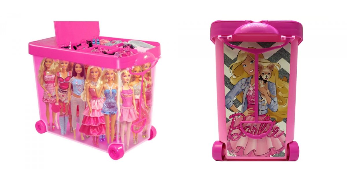 Barbie Store It All Carrying Case Wagon Only $17 (Reg. $30 ...