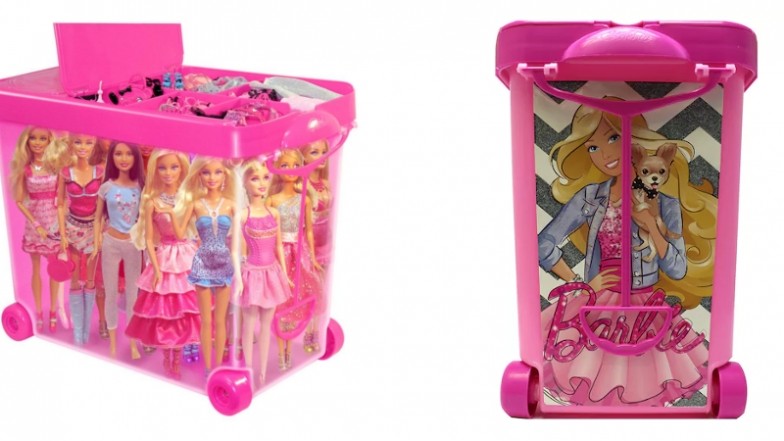 Barbie Store It All Carrying Case Wagon Only 17 Reg. 30 Kohl s