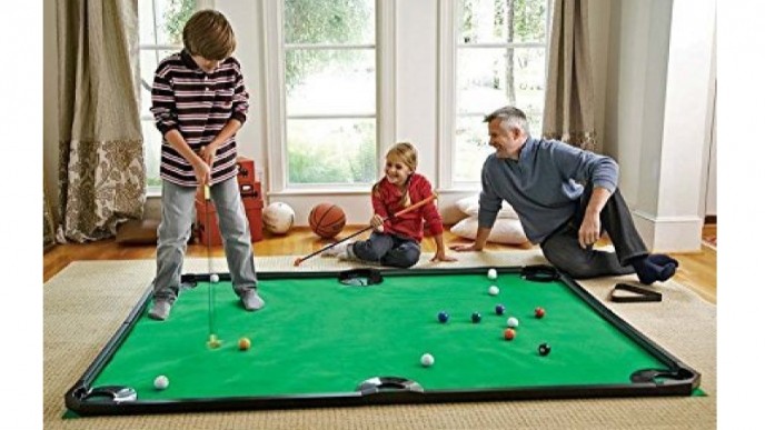 Putter Pool - Indoor Golf/Pool Mixup Game Only $80 @ Amazon