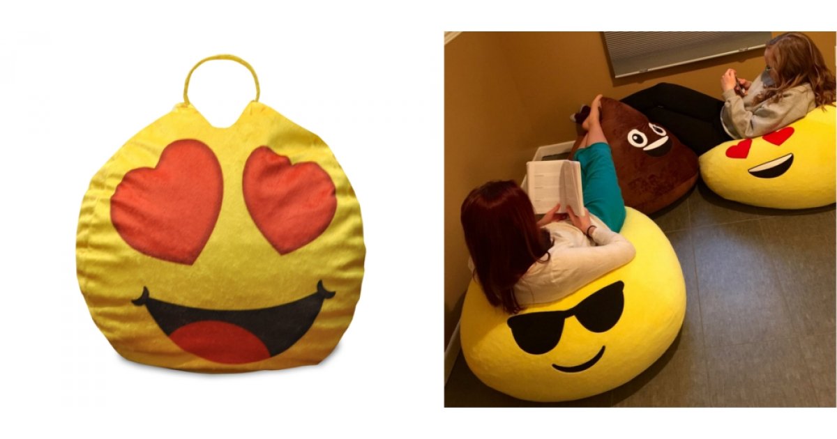 Emoji Pals Bean Bag Chairs 5 Walmart