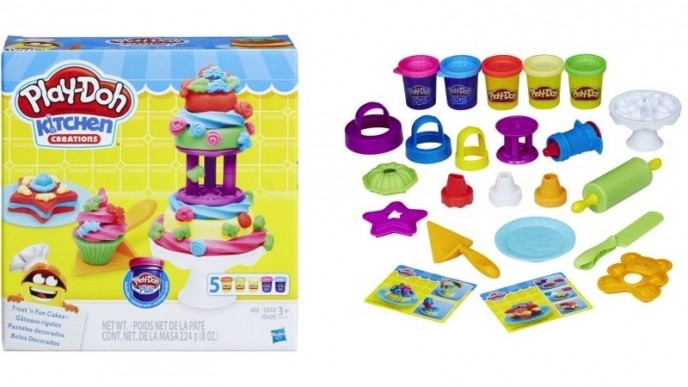 Play-Doh Kitchen Creations Frost 'n Fun Cakes $9 @ Walmart