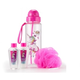 Unicorn Water Bottle & Wash Set Only $5