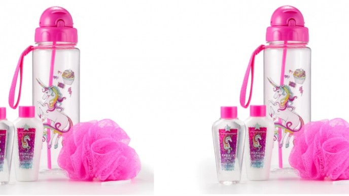 Unicorn Water Bottle & Wash Set Only $5 (Reg. $12) @ Kohl's