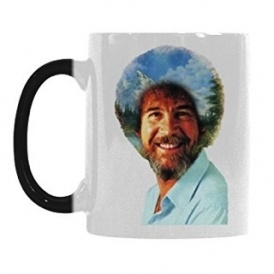 Bob Ross Heat Changing Mug $19 @ Amazon