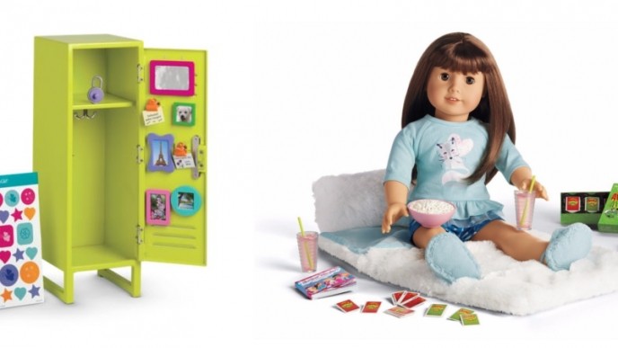 american girl locker set