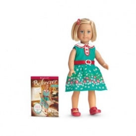 American Girl Mini Doll With Book $10