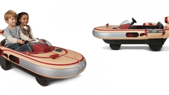luke skywalker landspeeder toy