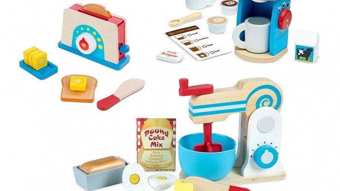 Melissa & Doug Deluxe Kitchen Appliance Play Set $30 Shipped @ Zulily