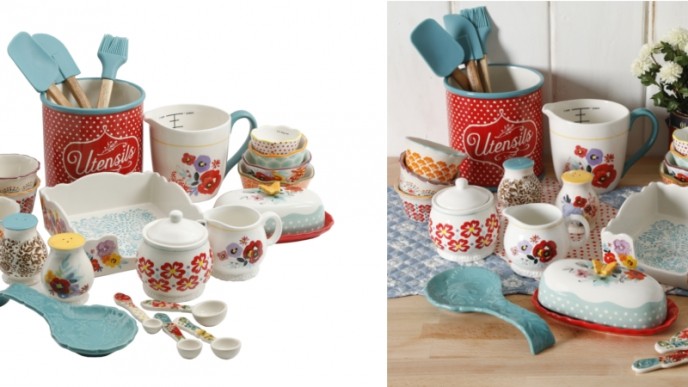 Black Friday Price Is Back! The Pioneer Woman Flea Market 25-Piece Pantry Set $50 @ Walmart