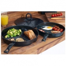 3in1 Divided Skillet Set $18 Shipped @ eBay