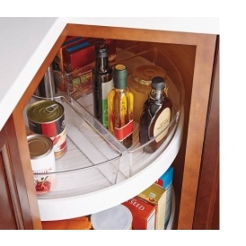 Lazy Susan Cabinet Organizing Bins $10