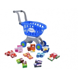 19pc Walmart Shopping Cart & Food Set $8