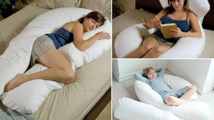 Giant U-Shaped Contour Pillow Just $38 @ Amazon