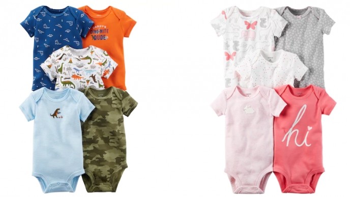 Carter's Bodysuits Only $1.77 Each @ Kohl's