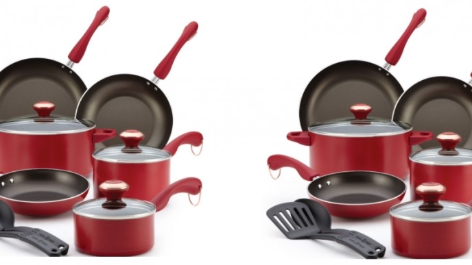 11 Piece Paula Deen Cookware Set Only $38 + Free Shipping (Reg $160) @ Bon-Ton