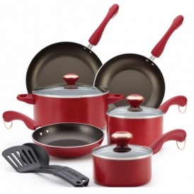 11 Piece Paula Deen Cookware Set $38