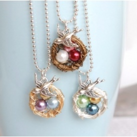 Mother’s Nest Family Necklace $9