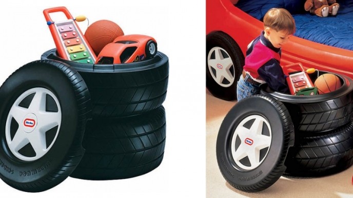 Little Tikes Classic Racing Tire Toy Chest $35 (Reg. $60) @ Walmart